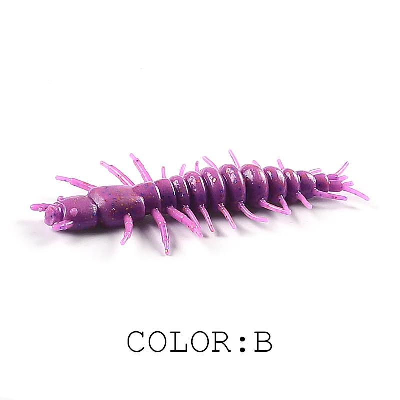 Zaza Larva – leurre souple flottant en Silicone, appât souple, 75mm/50mm, pour la pêche, nouveauté 2