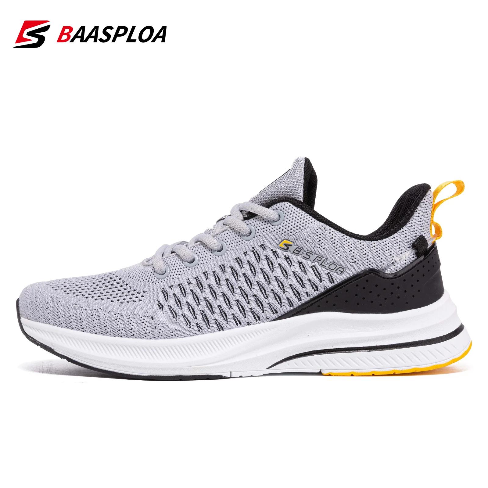 Chaussures de course légères Baasploa homme 2023 - Baskets maille tennis sport outdoor décontractées
