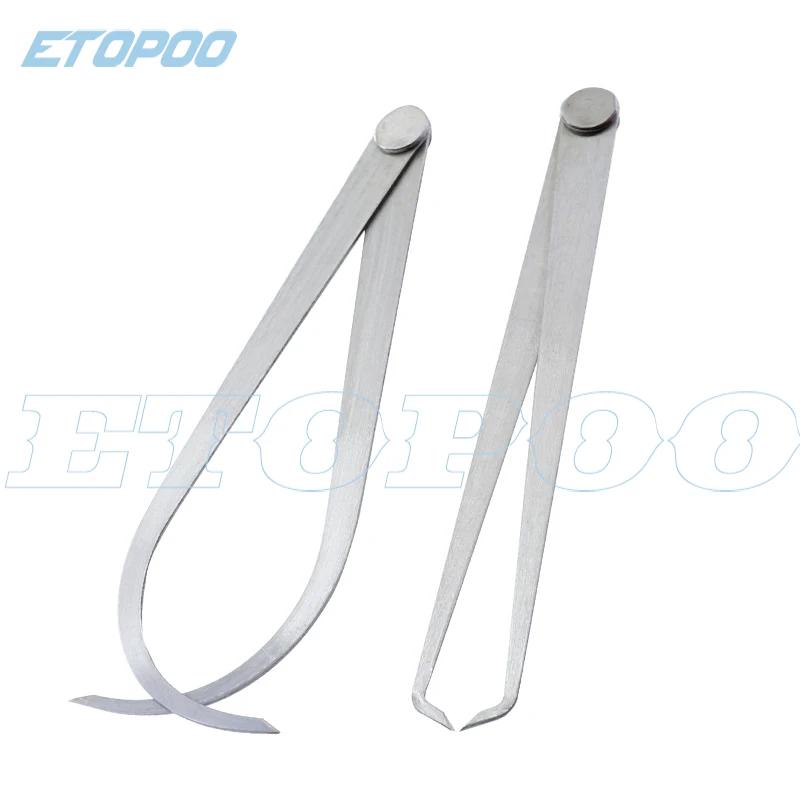 Étriers métalliques 150-450mm, Joint ferme, étrier intérieur et extérieur en acier, machiniste, outi