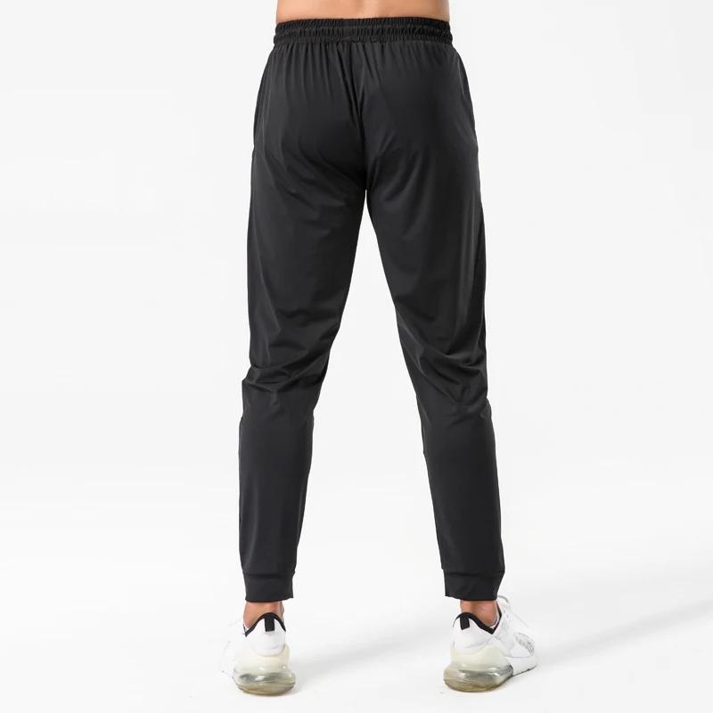 Pantalon survêtement gym homme fitness mince ajusté séchage rapide course entraînement