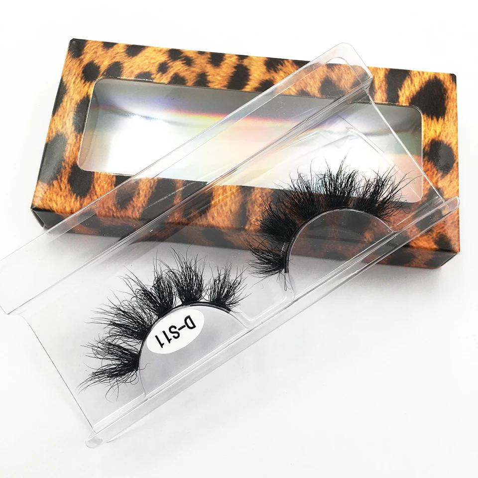 RED SIREN – Cils en vison véritable doux et naturel, maquillage 3D, pelucheux