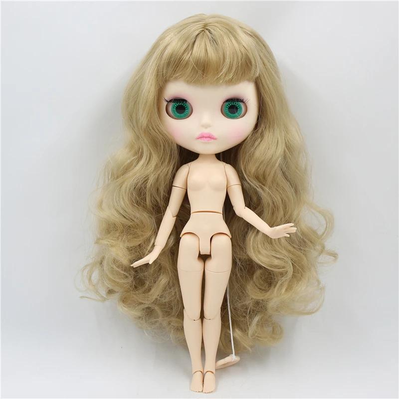 ICY DBS-Poupée Blyth Personnalisée avec Corps ArtiBMO, Jouet à Peau Blanche, Couleurs des Yeux Aléat
