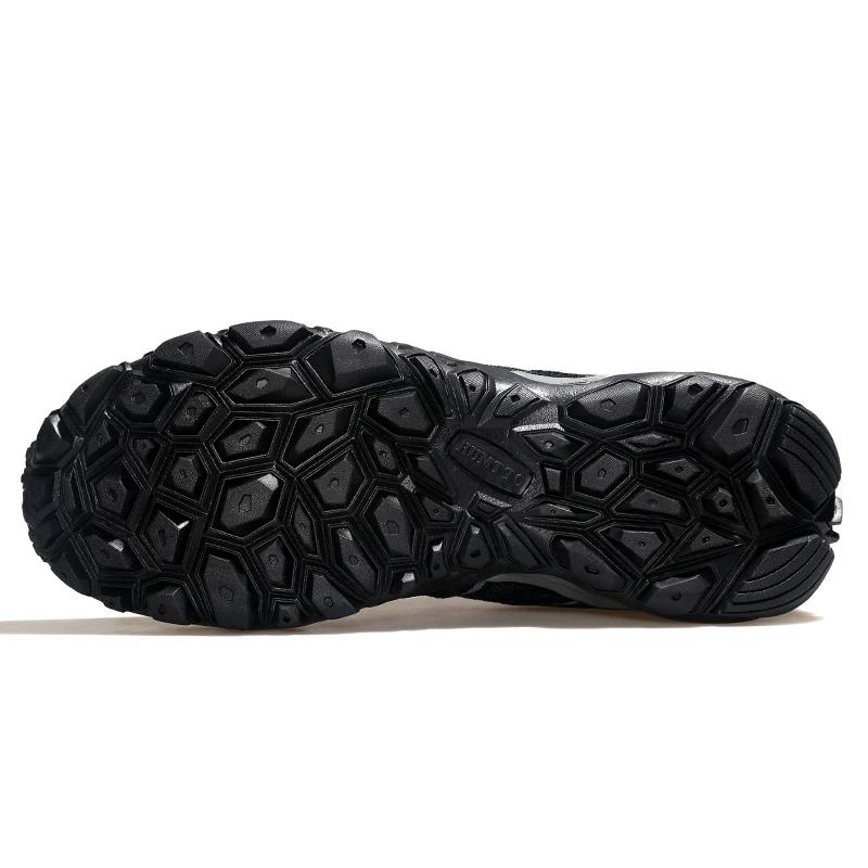 Chaussures randonnée homme Humtto cuir respirantes - Pour trekking, chasse et escalade été soldes