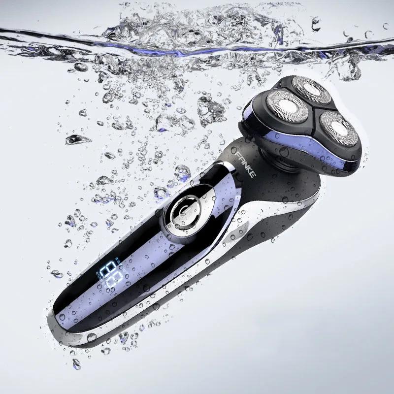 MOTAWISH rasoir électrique humide-sec double usage étanche rasoir électrique nez oreille tondeuse à