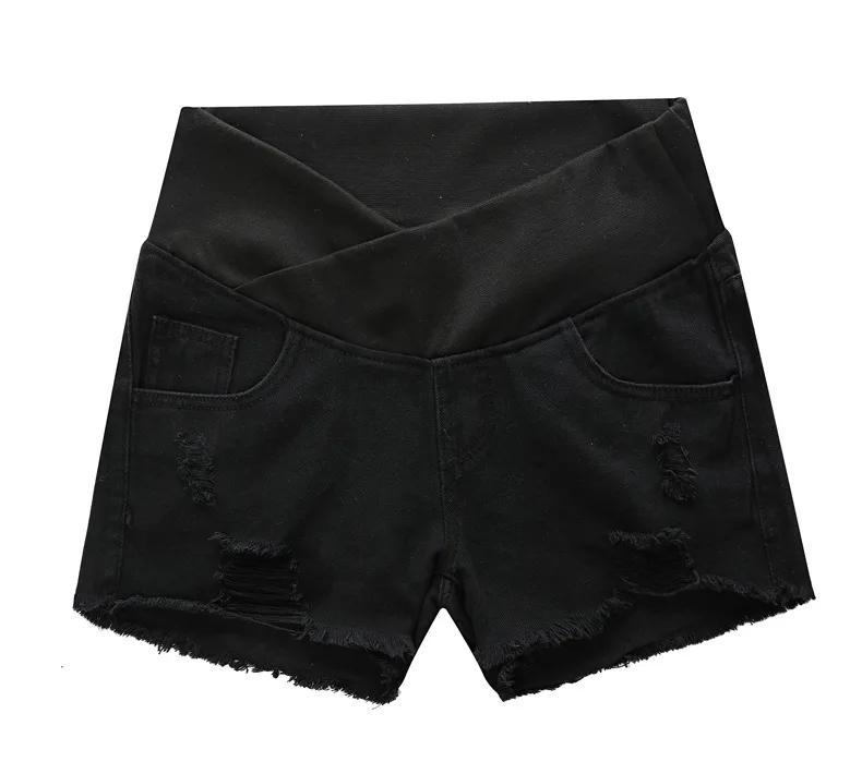 Short en Denim taille basse pour femmes enceintes, vêtements d'été, pantalons amples pour femmes enc