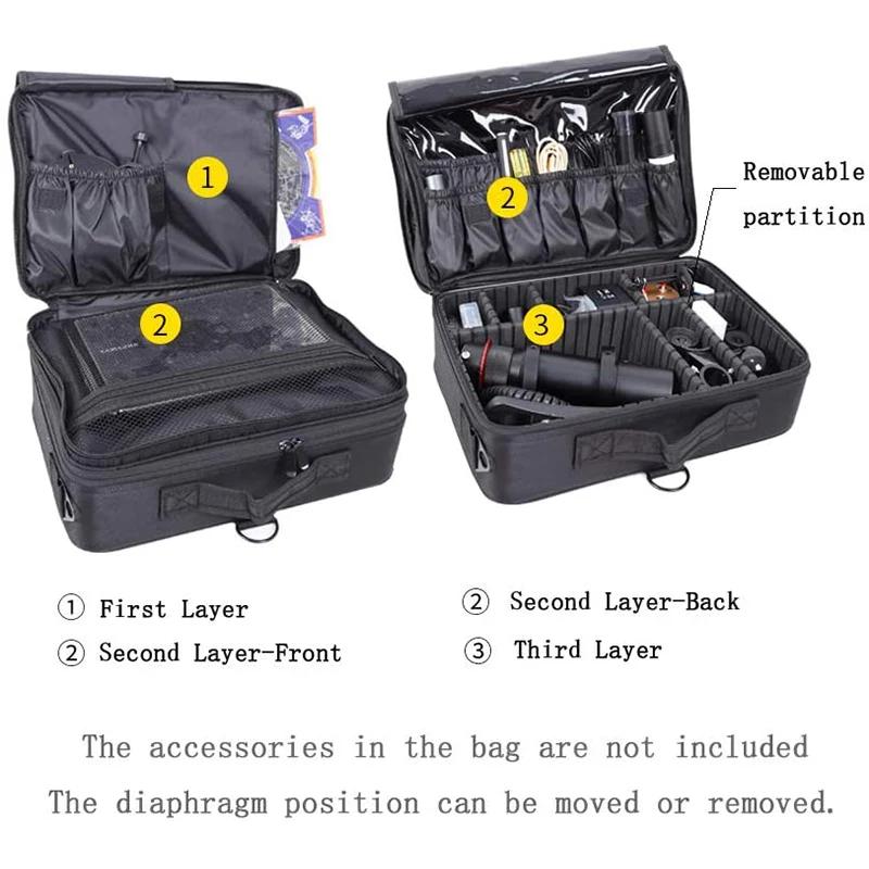 ANGELEYES – sac/étui d'accessoires pour télescope astronomique, Portable, intégré, détachable, grand