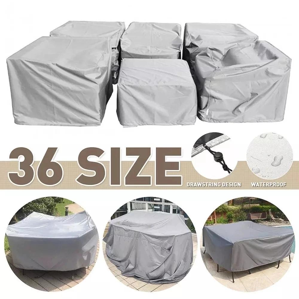 Multi-TANFurniture-Juste de Protection Imperméable pour Jardin Extérieur, Juste pour Canapé, Chaise,
