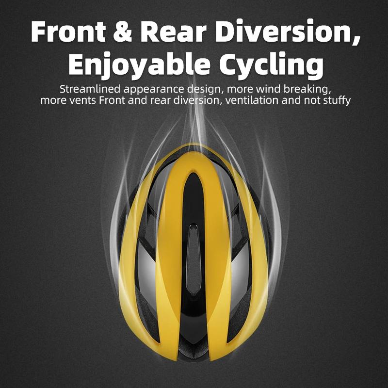 ROCKBROS-casque de vélo ultraléger, casque de vélo de route, vtt, Scooter, casque de moto