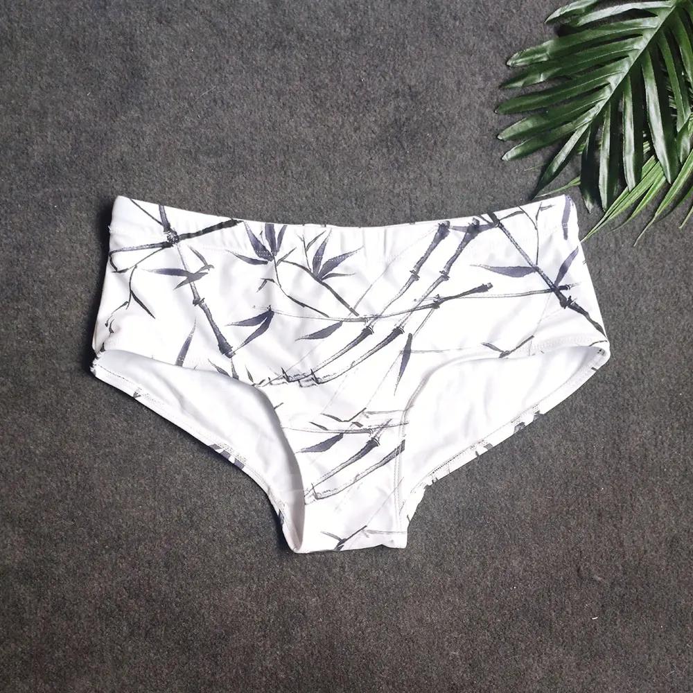 UXH hommes maillot de bain push-up maillots de bain taille basse maillots de bain surf plage Spandex