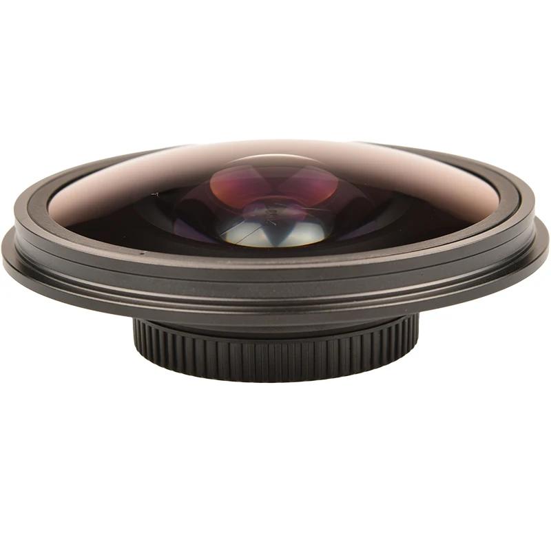 Adaptateur d'objectif Ultra Fisheye Vlogmagic 0,3x HD 37MM/43MM avec capot uniquement pour caméras v