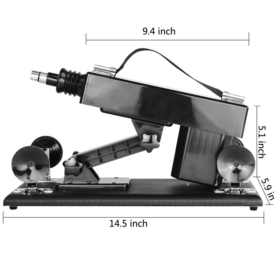 DORCH-Pistolet de pompage à vitesse réglable pour hommes et femmes, machines sexuelles pour adultes,