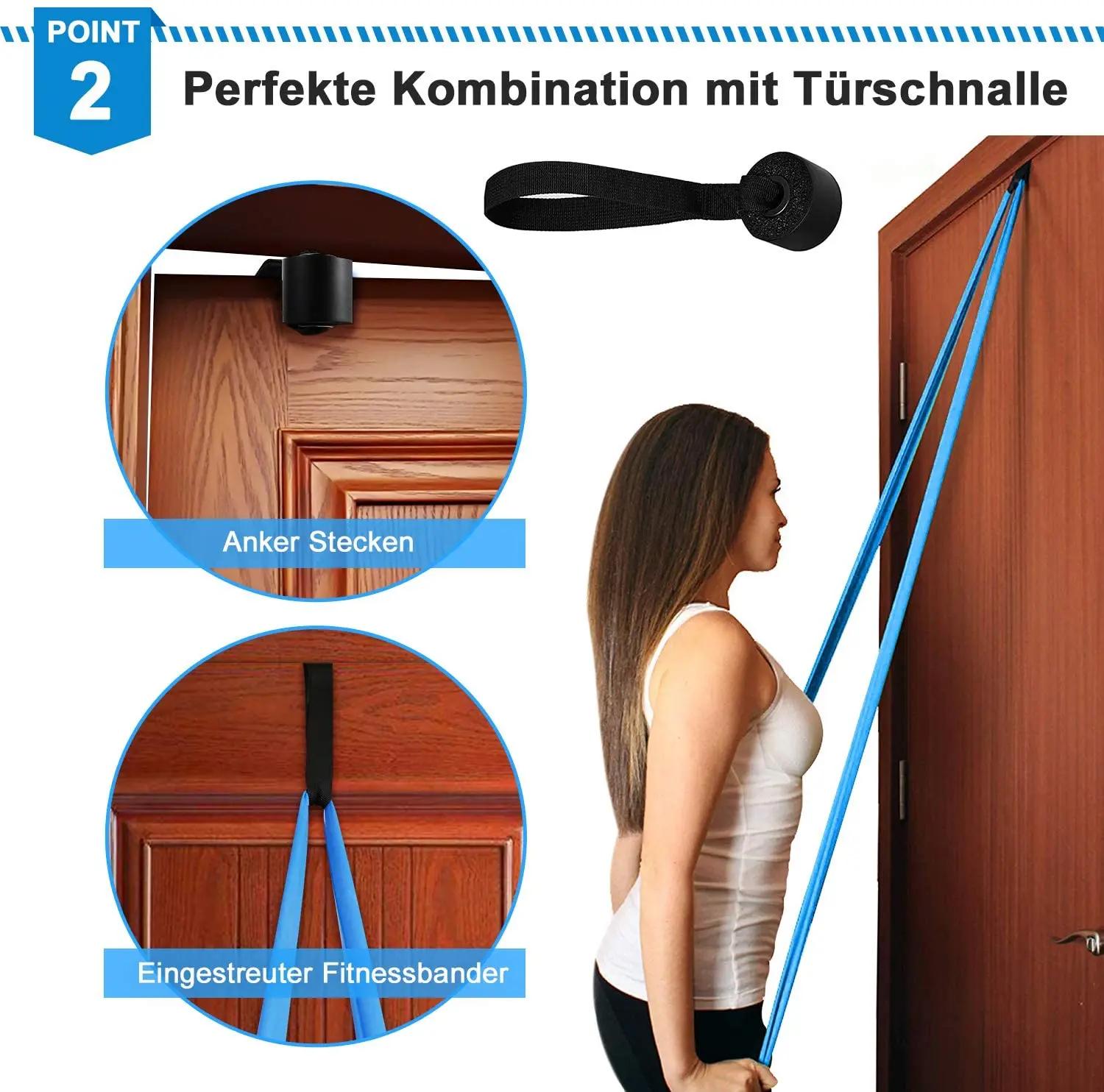 Bandes de fitness élastiques 3 pièces - Équipement de résistance pour yoga, pilates et crossfit