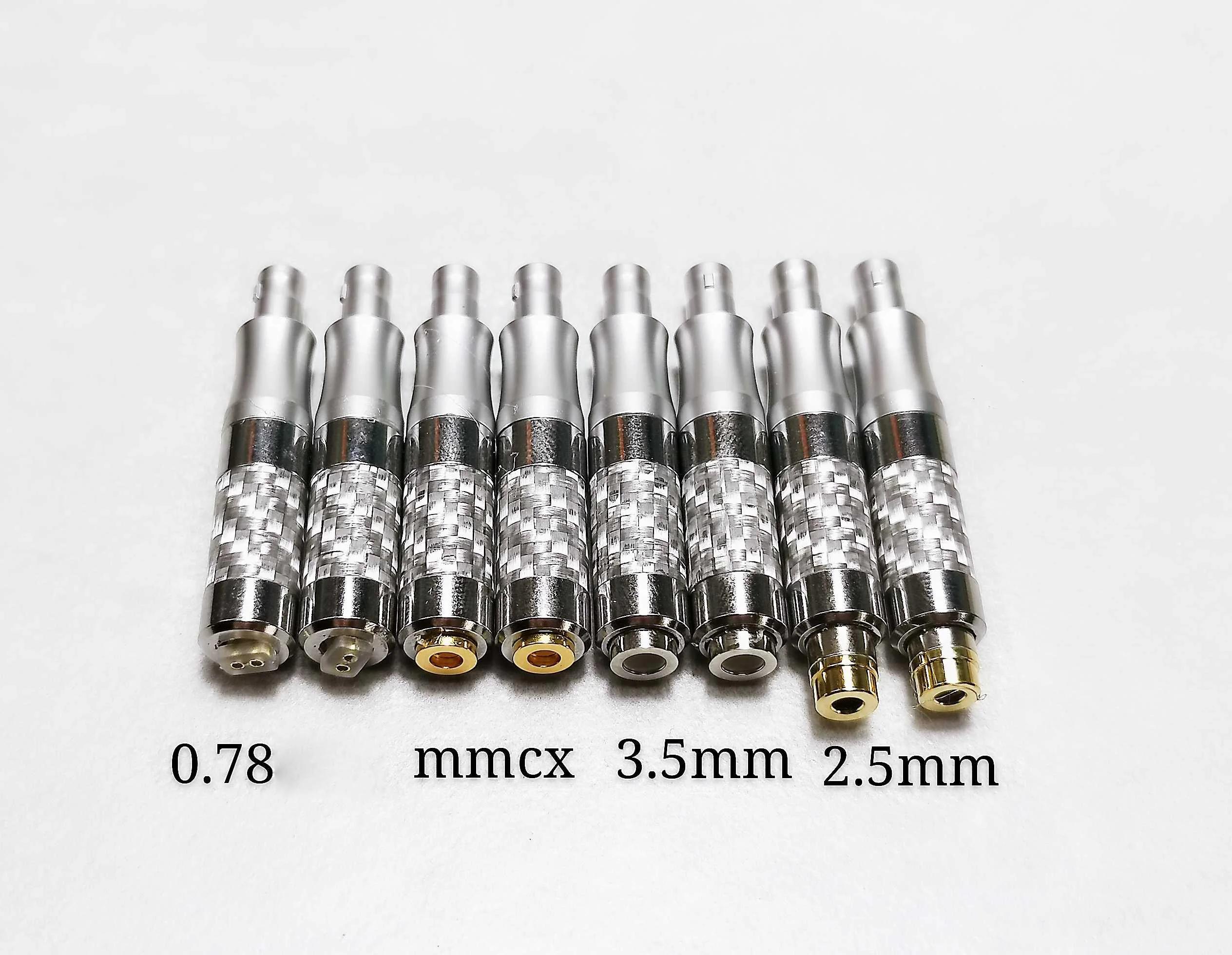 Adaptateur de conversion sans perte pour casque, MMCX/0.78mm/2.5mm/3.5mm/he6 femelle vers HD800 HD80