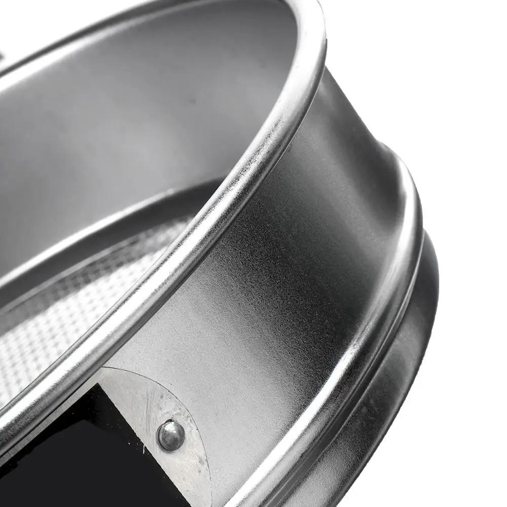 Tamis rond standard en acier inoxydable 500, tamis à ouverture de laboratoire, filtre à poudre de fa