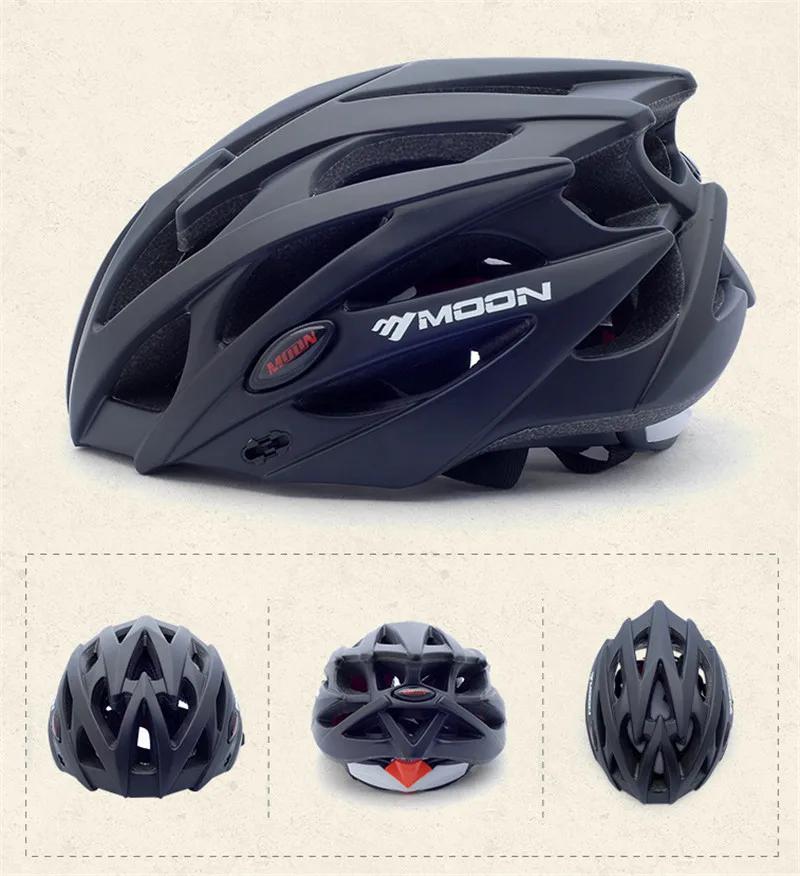 MOON casque de vélo adulte léger pour adulte jeunesse montagne route motard vélo protection casque d