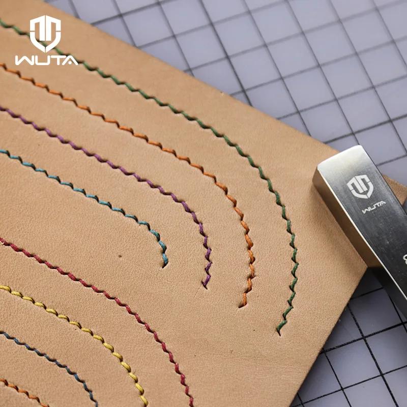 WUTA-Ciseau à cuir pointu de haute qualité, fer à piquer de style français, outil de poinçonnage du