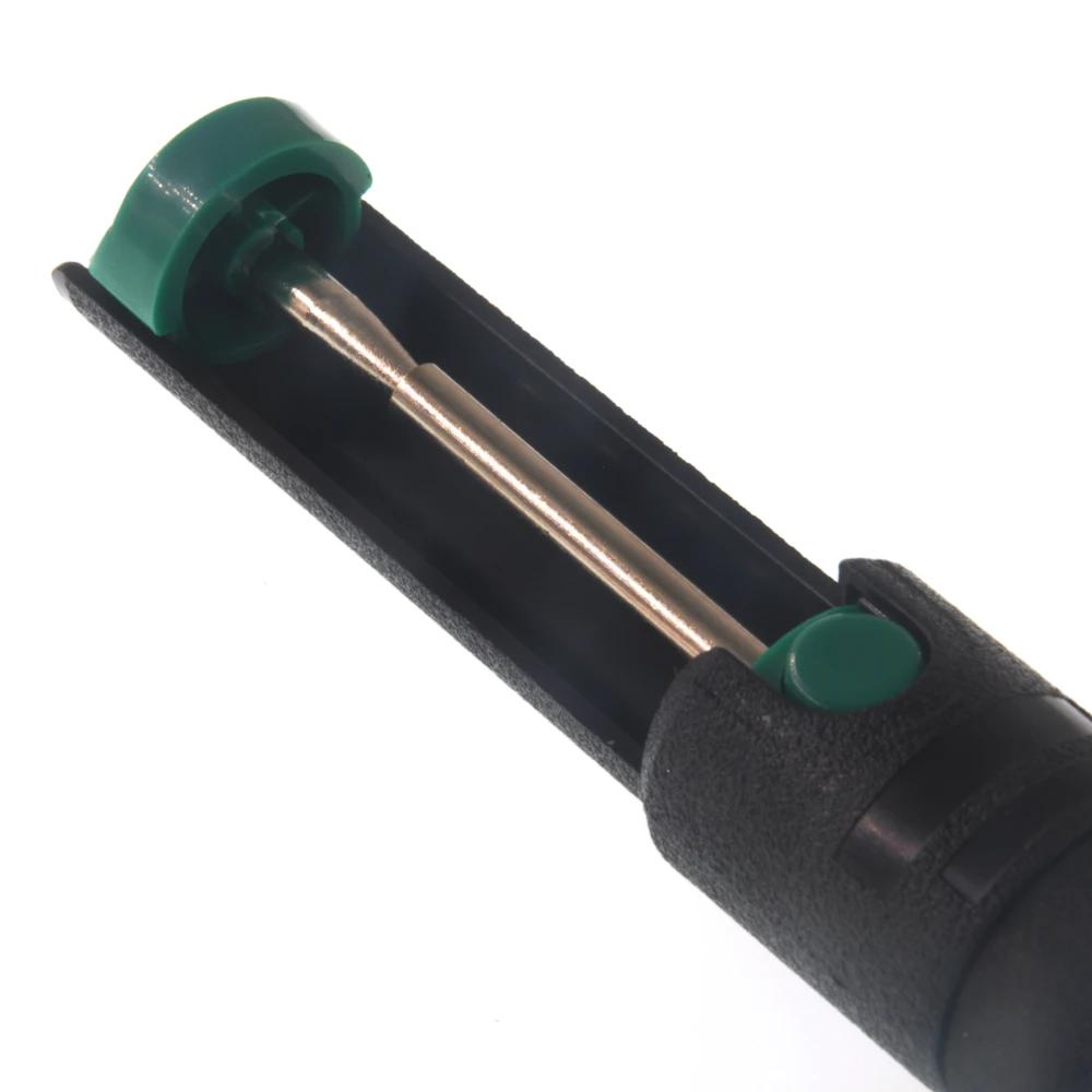 Pompe à dessouder puissante en plastique, aspiration d'étain, fer à souder sous vide, pistolet à des