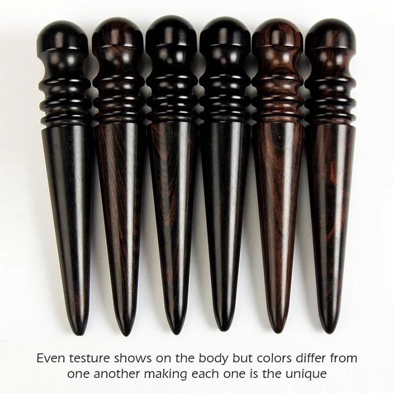 WUTA-Pelle haute densité en bois noir, brunisseur de bord de cuir, outil d'artisanat du cuir SlUNICE