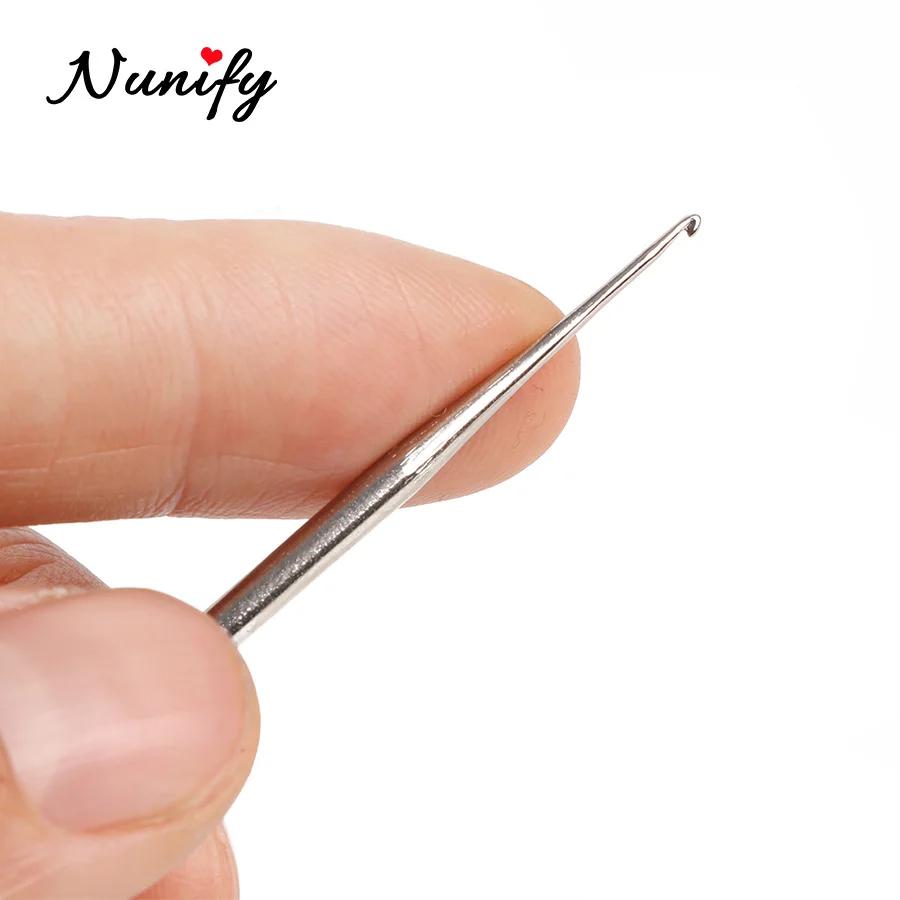 0.5Mm 0.75Mm Dreadlock aiguille Crochet pour redoute cheveux Dreadlocks accessoires crochet aiguille
