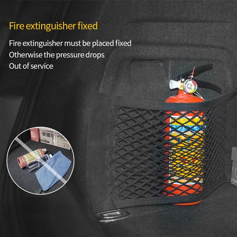 Sac de rangement pour coffre de voiture, filets en maille de Nylon, organisateur de coffre arrière d