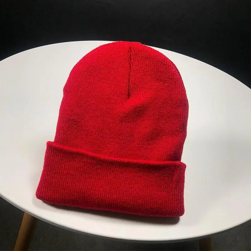 COKK – Bonnet chaud tricoté pour femme et homme, joli et solide, collection automne-hiver casquette