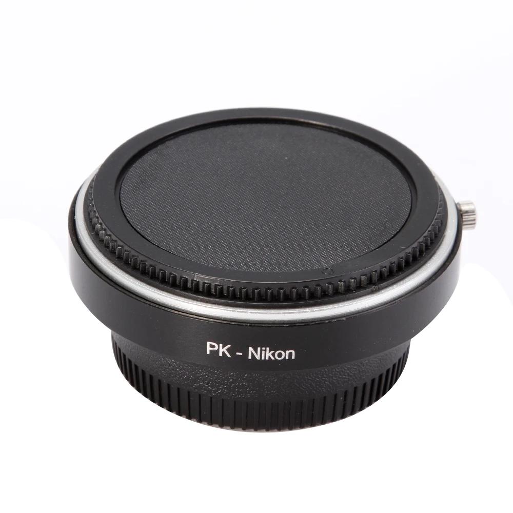FOTGA – bague d'adaptation pour objectif Pentax PK K, pour appareil photo Nikon F AI, avec verre opt