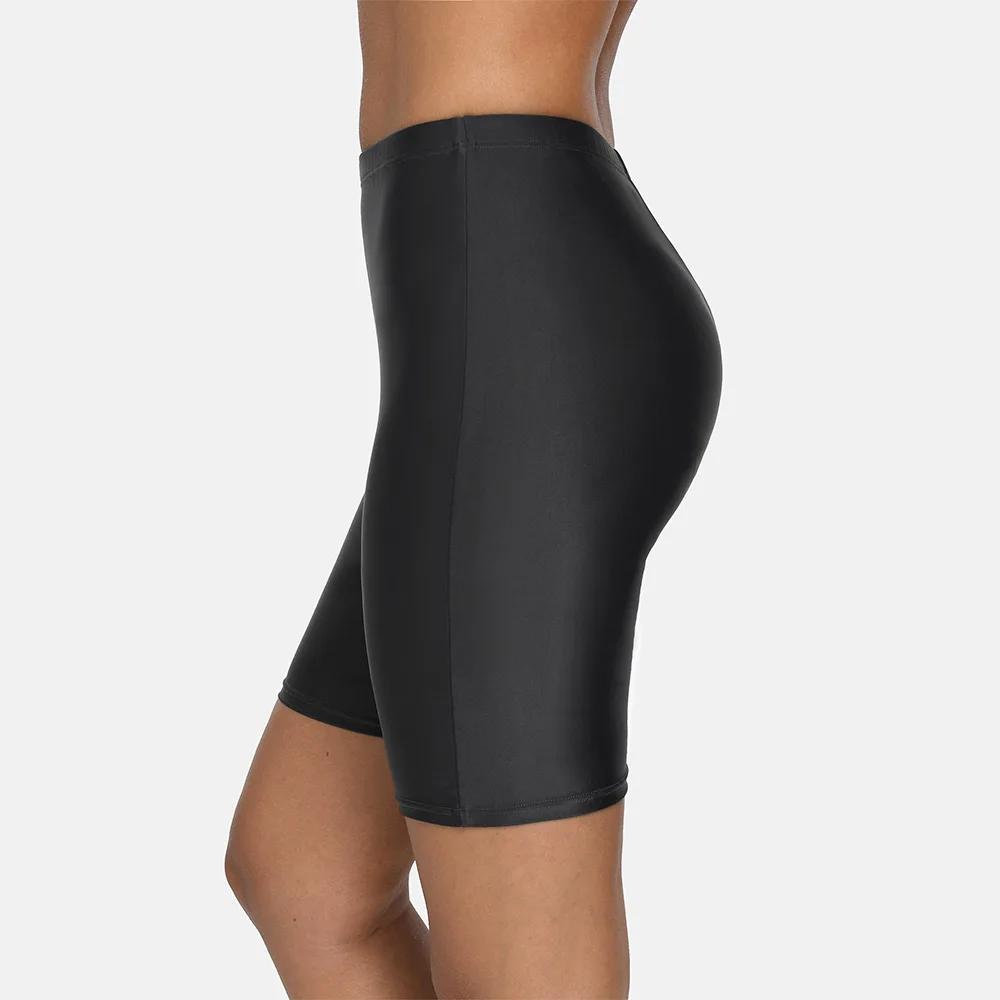 Anfilia femmes Capris maillot de bain dames bas de Bikini maillots de sport slips mince Tankini mail