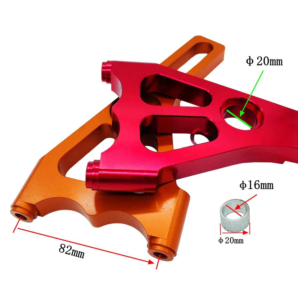 Étriers de frein de moto, distance des trous, supports de 82mm, étriers de frein à quatre pistons, a
