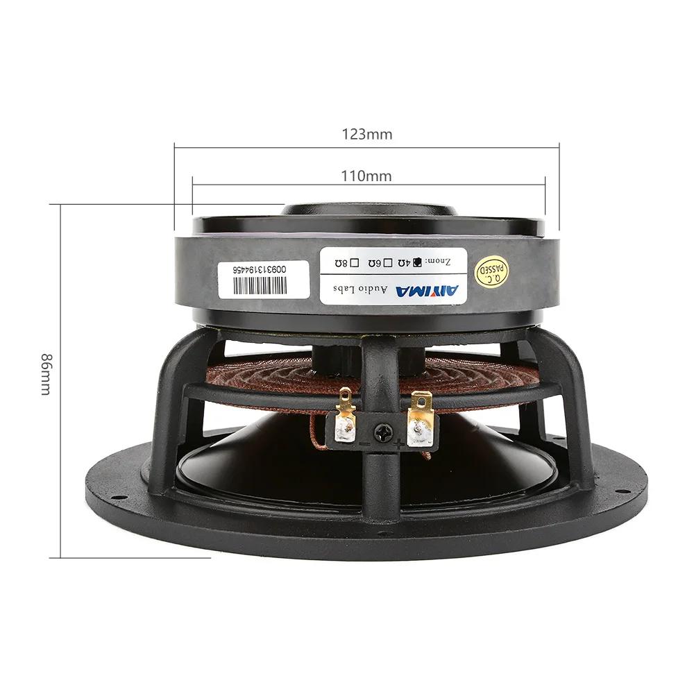 AIYIMA-Haut-parleur audio en céramique d'aluminium, caisson de basses de milieu de gamme, HIFI Books