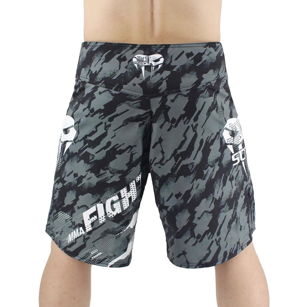 SOTF mma adultes serpent vénitien Camouflage hommes femmes short de boxe géométrique tigre Muay Thai