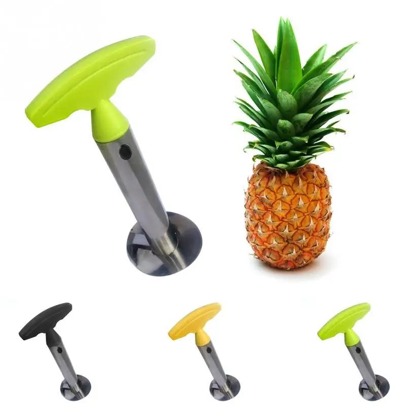 1Pc acier inoxydable facile à utiliser ananas éplucheur accessoires ananas trancheuses fruits coutea