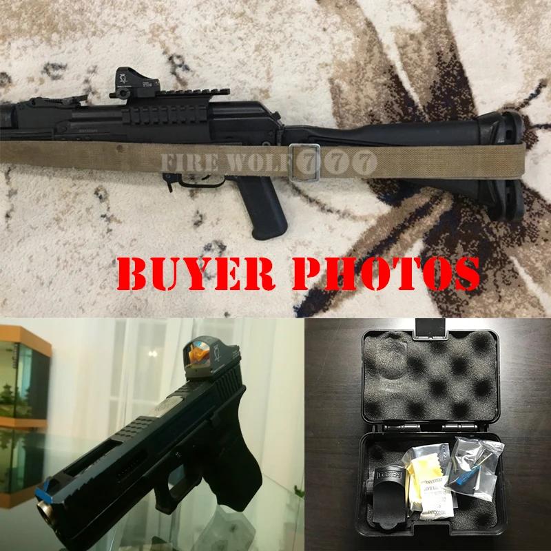 DOCTER chasse tactique réflexe point rouge vue optique avec 20mm montage Airsoft pistolet Glock port