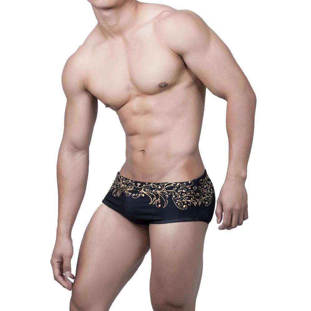 Maillot bain fleurs homme taille basse sexy tendance nouvelle collection bain de soleil plage