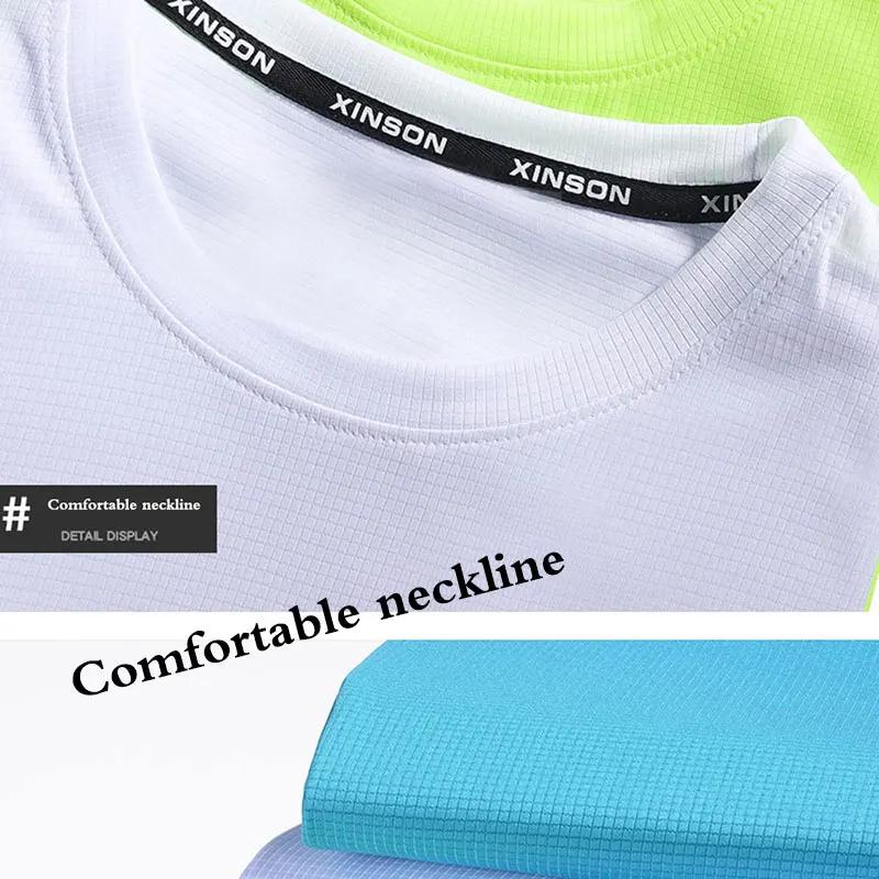 Vêtements à séchage rapide T-Shirt à manches longues pour hommes respirant Absorption de la sueur sé