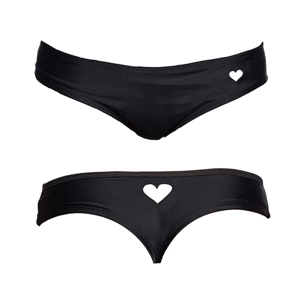 Maillot de bain sexy en forme de cœur pour femme, culotte tanga, bikini brésilien, culotte tanga, so