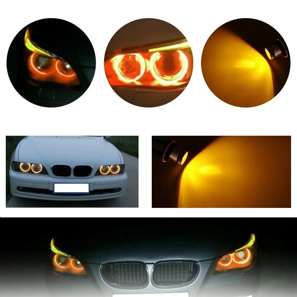 Ampoules de marqueur yeux d'ange, phares lumineux de remplacement, accessoire de voiture pour BMW E3