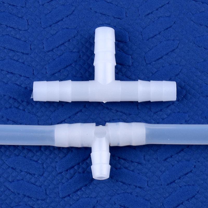JoendocGarden-Connecteur en T en PE blanc, adaptateur précieux pour aquarium, tuyau de pompe à air W