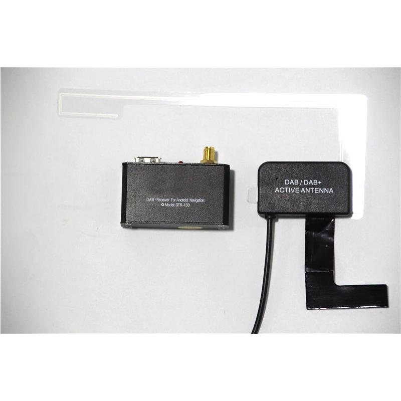 Récepteur DAB + Box pour lecteur Android de voiture, tuner radio de diffusion audio numérique, adapt