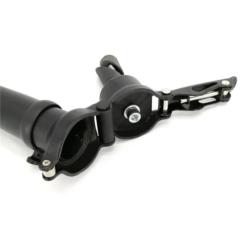 Tige de vélo électrique pliante à Double Section, partie de 22.2mm 25.4mm, fourche pliable à gauche,