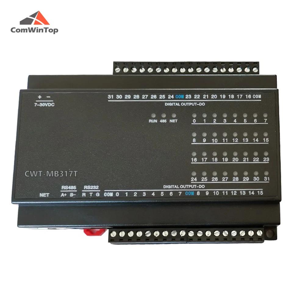 Contrôleur Modbus de sortie de Transistor de sortie numérique 32 canaux CWT-MB317T 32DO(NPN)