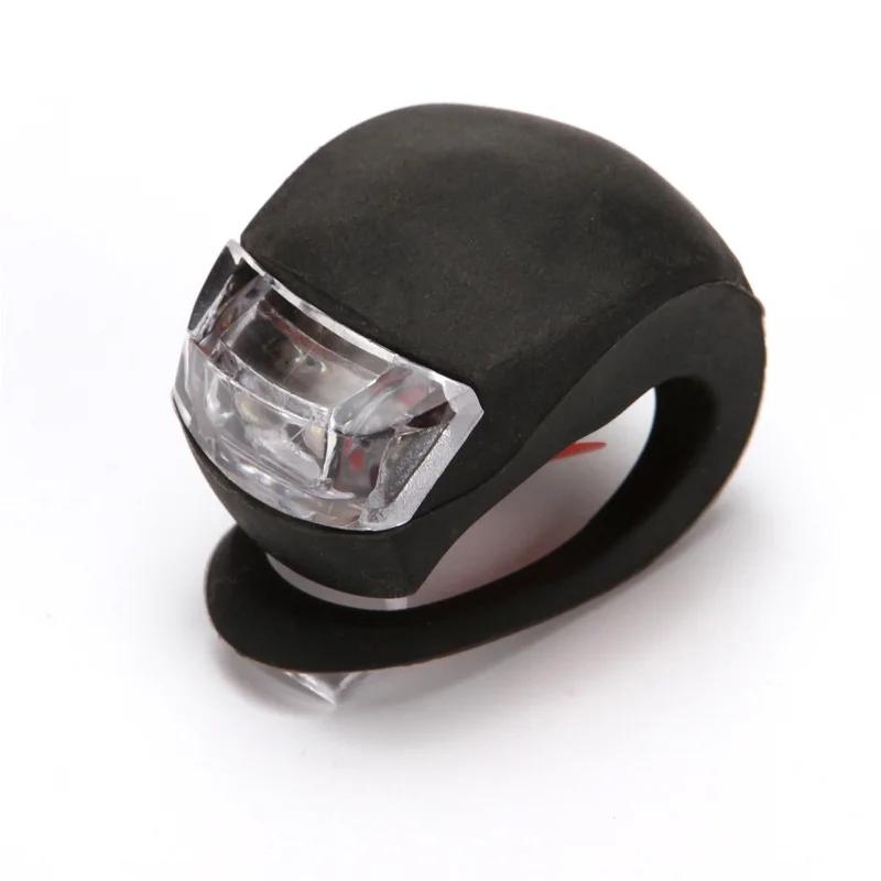 Feu avant de vélo LED en Silicone, étanche, accessoires de vélo, lampe de vélo