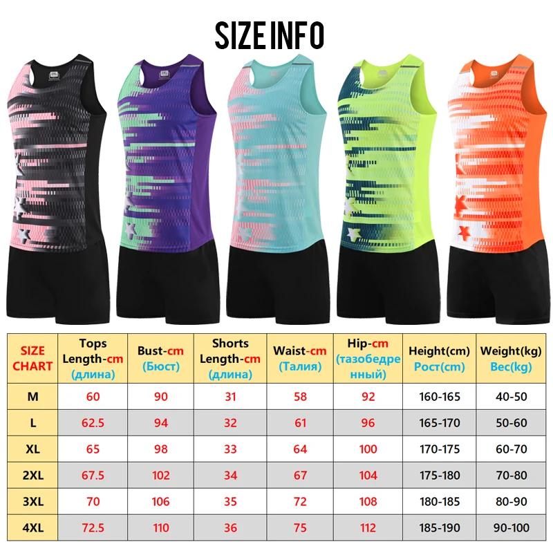 Combinaisons d'athlétisme en nylon pour hommes, uniforme de marathon, course à pied, entraînement, i