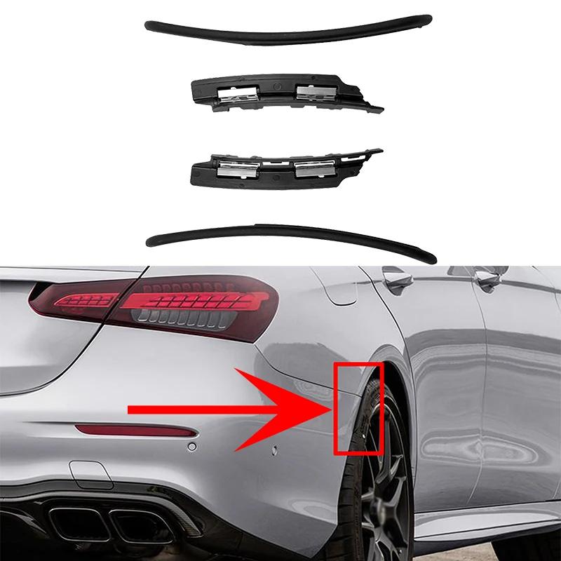Garniture de pare-choc arrière, roue d'extension évasée, lèvre à sourcils, pour Mercedes W213 E200 E