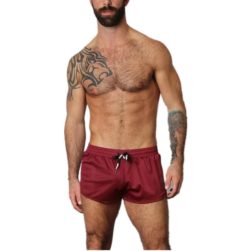 Shorts de course College pour hommes, séchage rapide, basket-ball, entraînement, marathon, fitness,