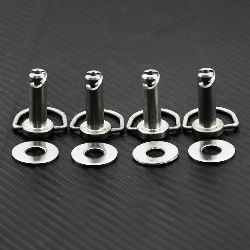 Boulon de goujon de broche de montage de sacoche rigide de fixation de moto pour Harley Softail Fat