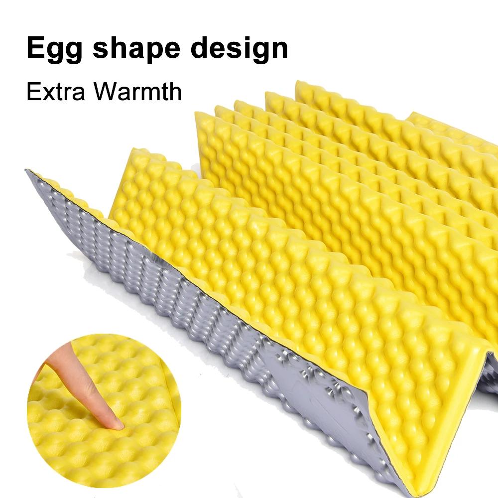 ESEA-Matelas de couchage en mousse portable, étanche à l'humidité, pour voyage, trekking, camping