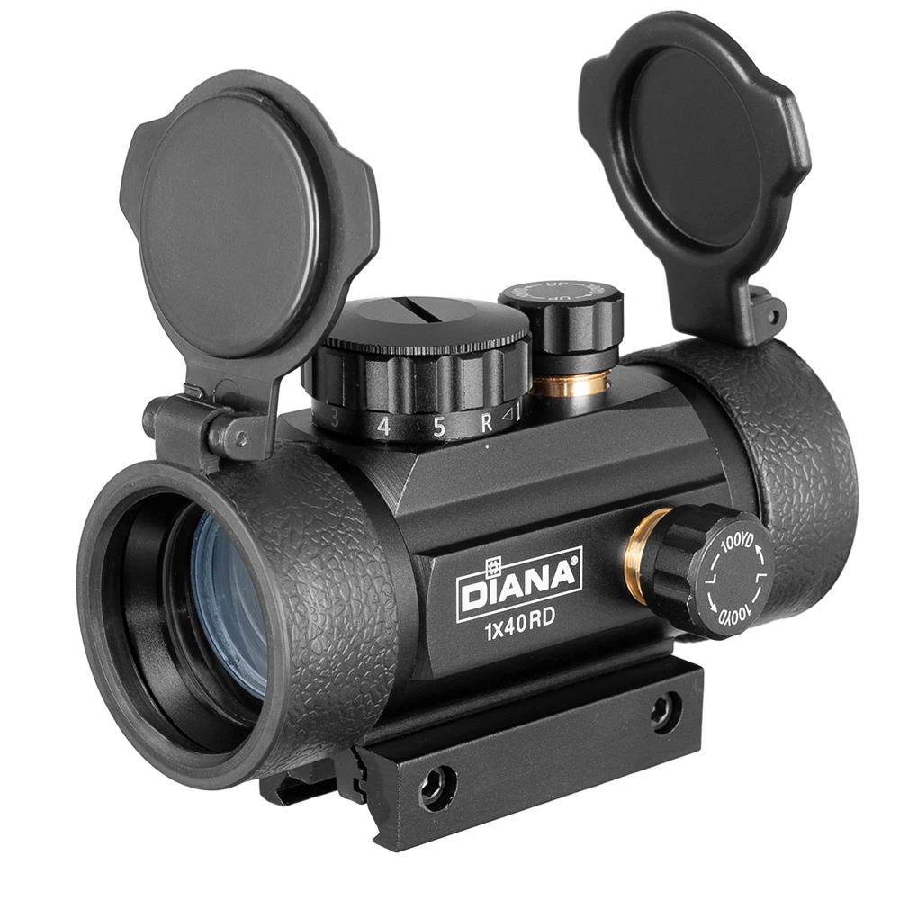 DIANA 3X44 vert point rouge vue 2X40 point rouge 3X42 optique tactique lunette de visée adaptée 11/2