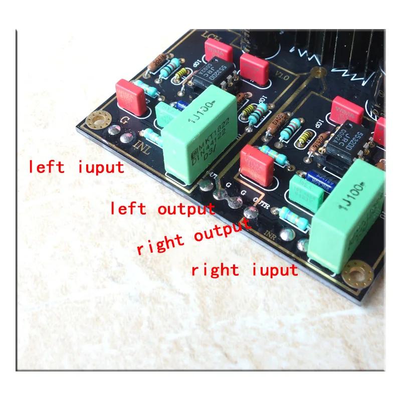 Amplificateur Phono allemand en vinyle, double ligne, chant et lecture, MM MC, panneau fini