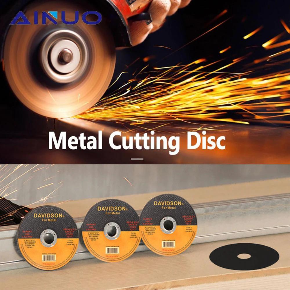Disque de coupe en métal de 125mm, coupe-Fiber de 5 pouces, résine renforcée, lame de scie circulair