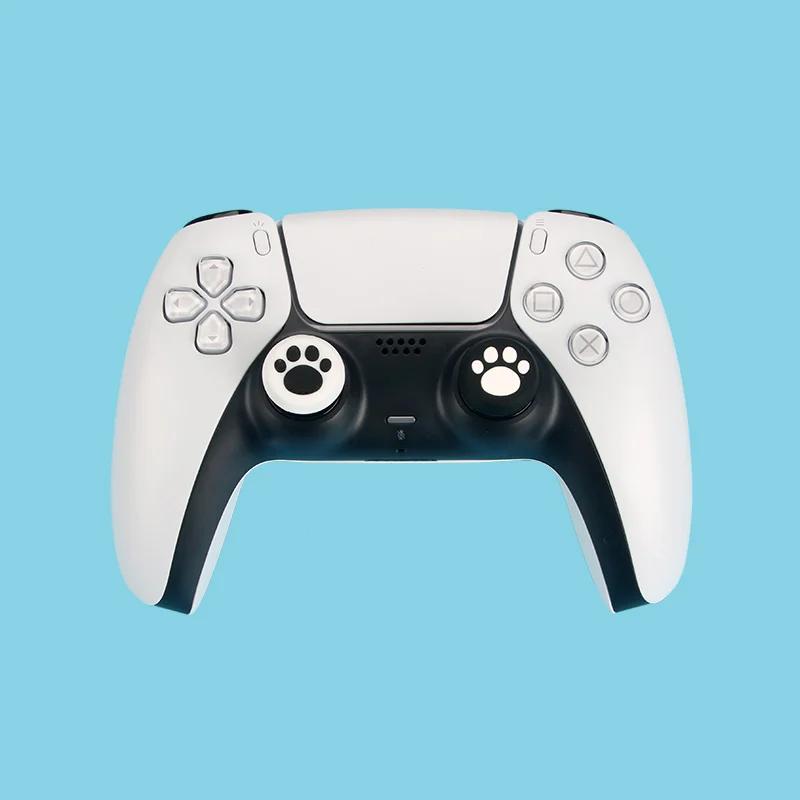 Patte de chat pouce bâton poignée capuchon Joystick housse pour Sony PS5 PS4 PS3 mince Xbox 360/une